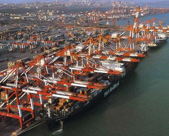 青岛港海运吞吐量持续增高，向全国第四发起挑战